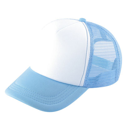 Cotton Polyester Baseball Cap 5 Panels Adjustable Snapback