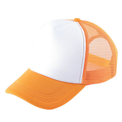 Cotton Polyester Baseball Cap 5 Panels Adjustable Snapback
